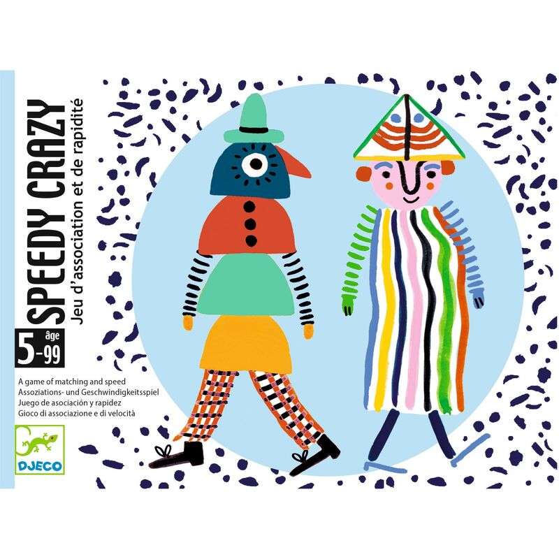 DJECO - CARD GAME: CRAZY FAST MATCHING GAME