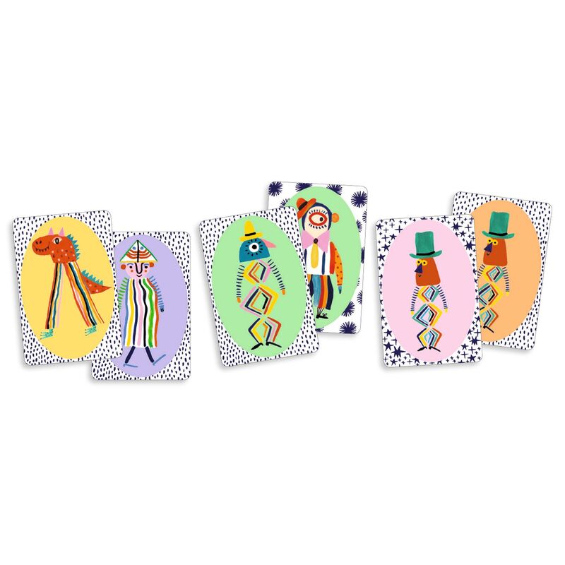 DJECO - CARD GAME: CRAZY FAST MATCHING GAME