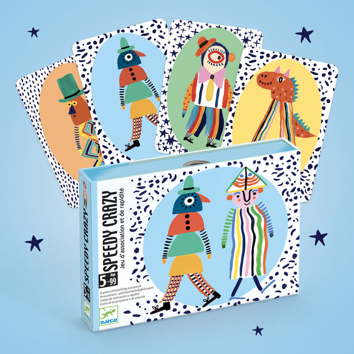 DJECO - CARD GAME: CRAZY FAST MATCHING GAME