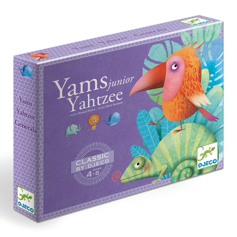 DJECO - YAHTZEE JUNIOR BOARD GAME 