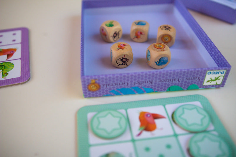 DJECO - YAHTZEE JUNIOR BOARD GAME 