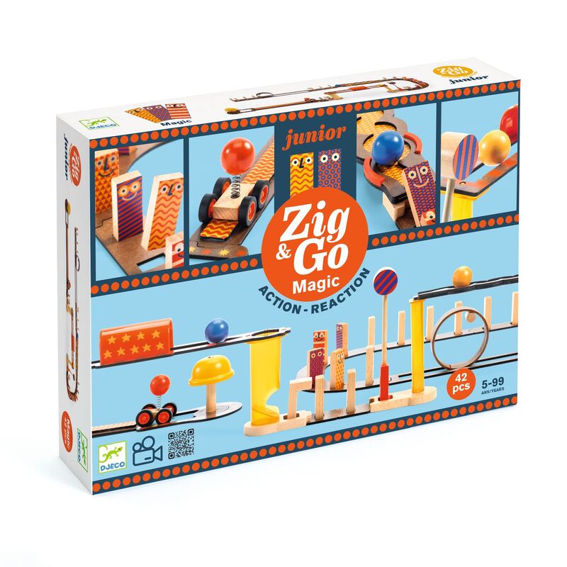 DJECO - ZIG & GO JUNIOR 43 PC MAGIC SET 