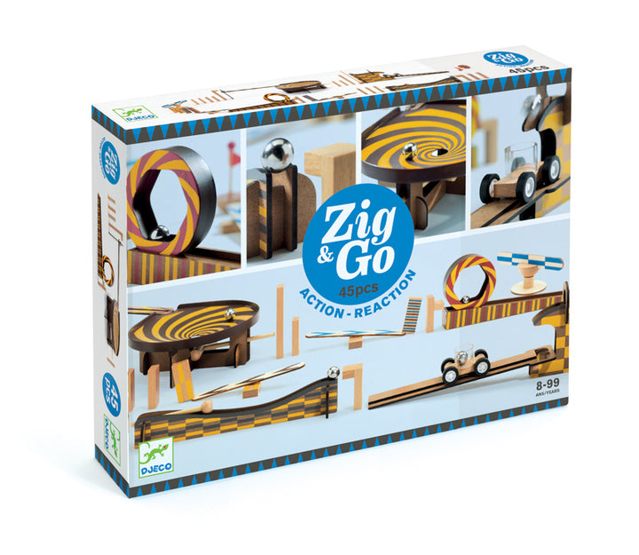 DJECO - ZIG & GO 45PC SET 