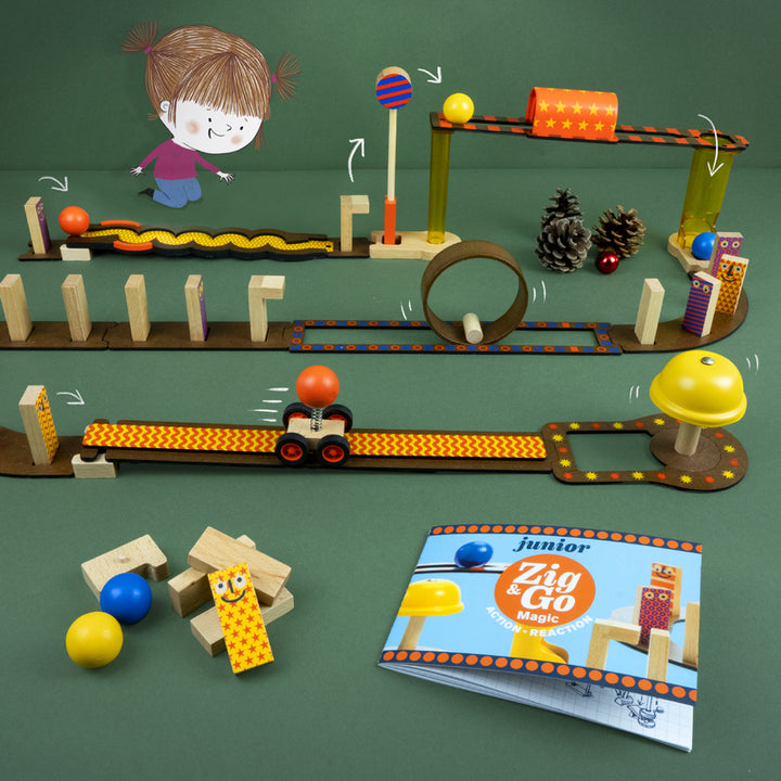 DJECO - ZIG & GO JUNIOR 42 PC MAGIC SET 