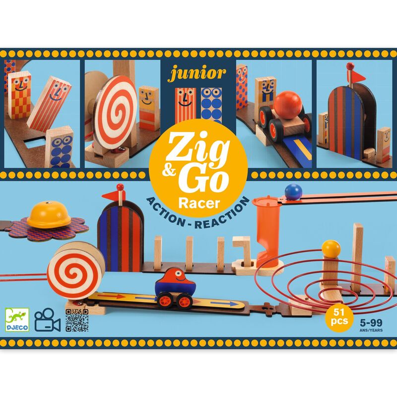 DJECO - ZIG & GO 52 PC SET 