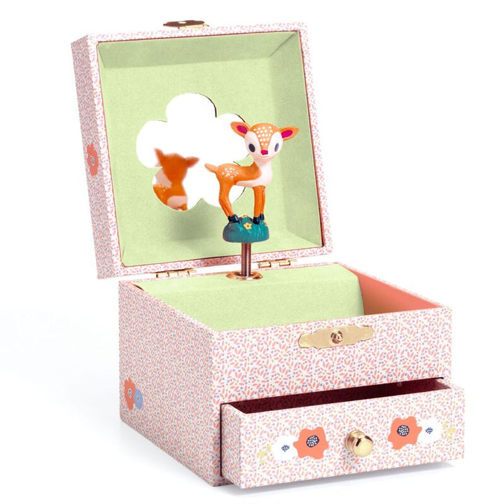 DJECO - MUSIC JEWELLERY BOX: WOODLAND FAWN 