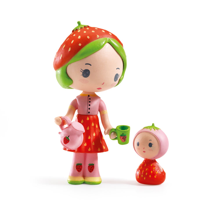 DJECO - TINYLY: BERRY & LILA FIGURINES 