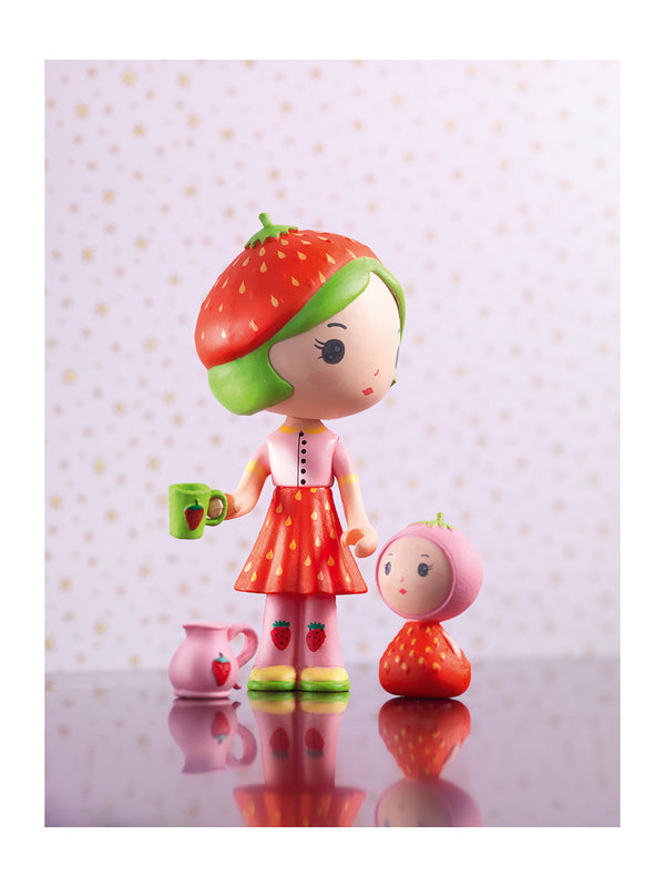 DJECO - TINYLY: BERRY & LILA FIGURINES 