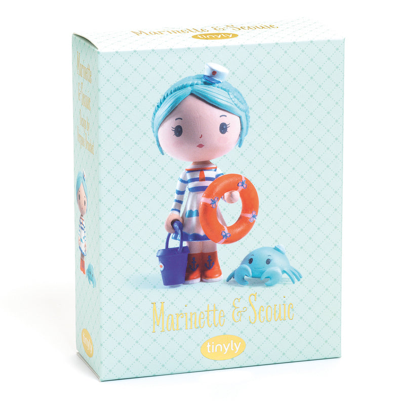 DJECO - TINYLY: MARINETTE & SCOUIC FIGURINES 