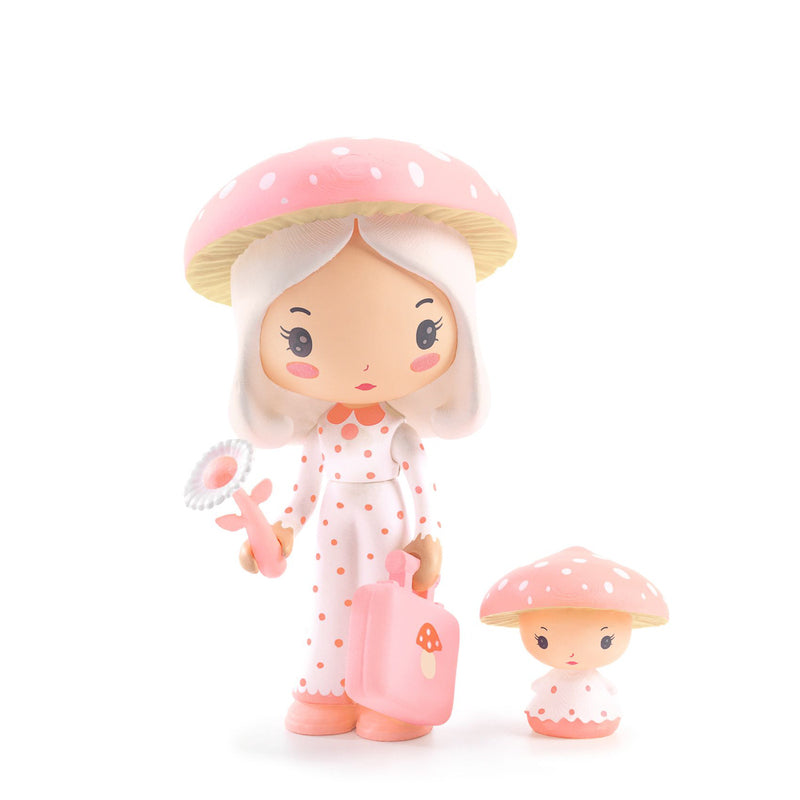 DJECO - TINYLY: AMY & MUSHY FIGURINES 
