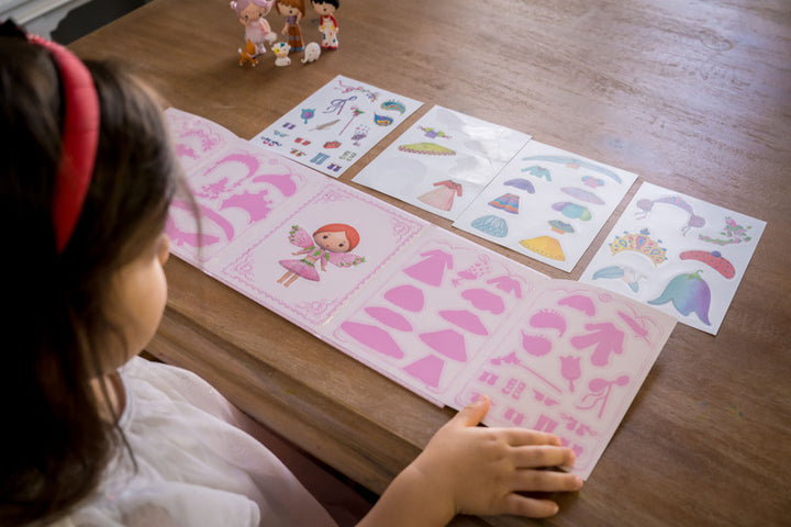 DJECO - TINYLY: MISS LILYRUBY STICKERS
