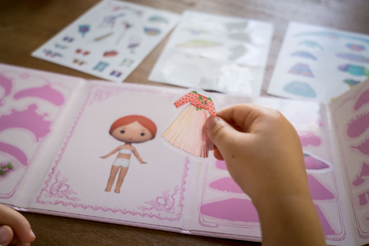 DJECO - TINYLY: MISS LILYRUBY STICKERS