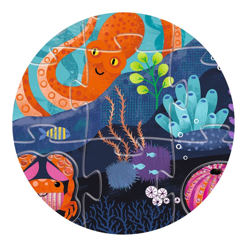 DJECO - TACTILE GIANT SEA PUZZLE 32PC