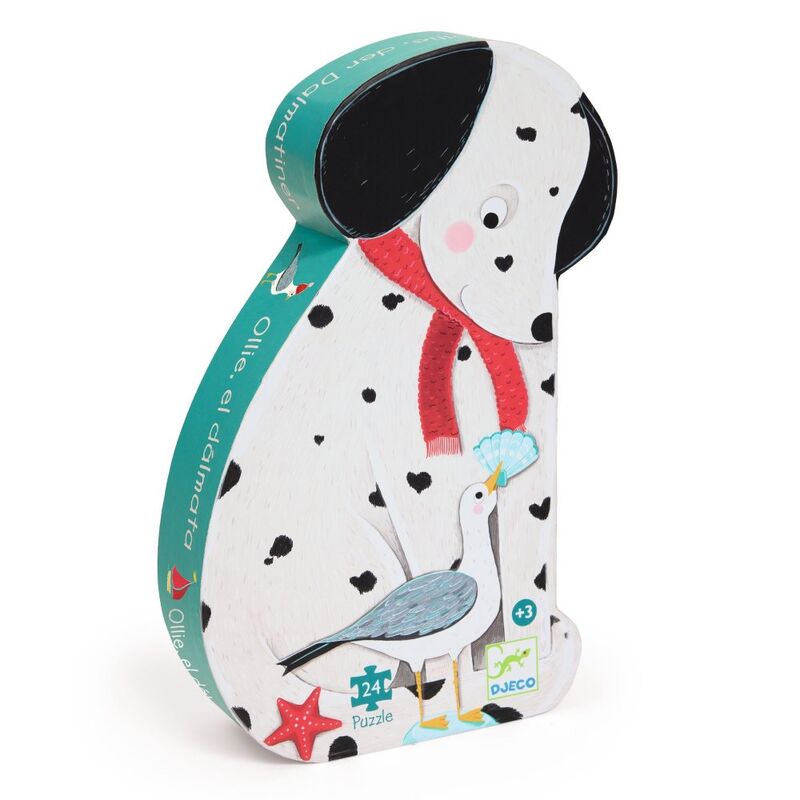 DJECO - SILHOUETTE PUZZLE: OLLIE THE DALMATION 