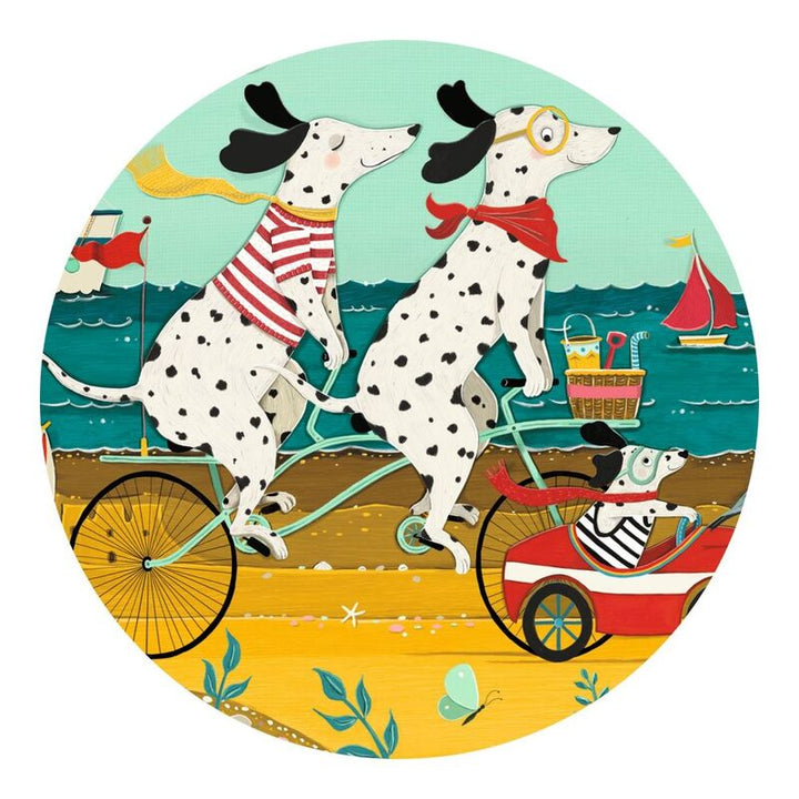 DJECO - SILHOUETTE PUZZLE: OLLIE THE DALMATION 