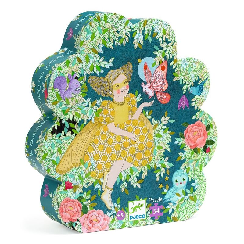 DJECO - SILHOUETTE PUZZLE: FLORA'S TREE 54 PC 