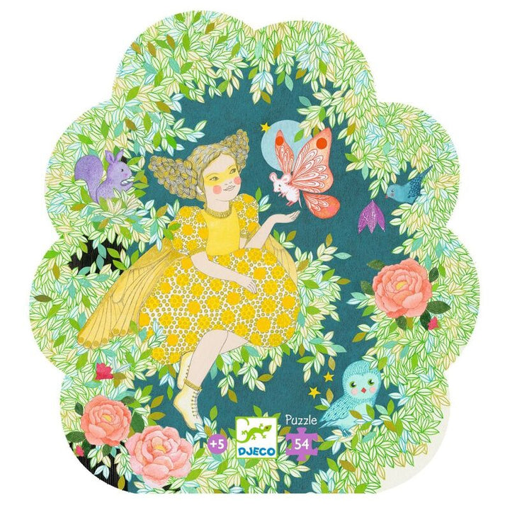 DJECO - SILHOUETTE PUZZLE: FLORA'S TREE 54 PC 