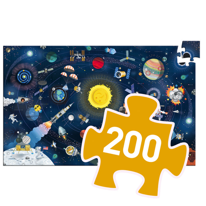 DJECO - OBSERVATION PUZZLE: SPACE 200 PC 