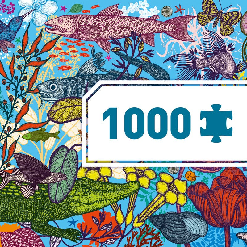 DJECO - LAND & SEA 1000PC GALLERY PUZZLE 