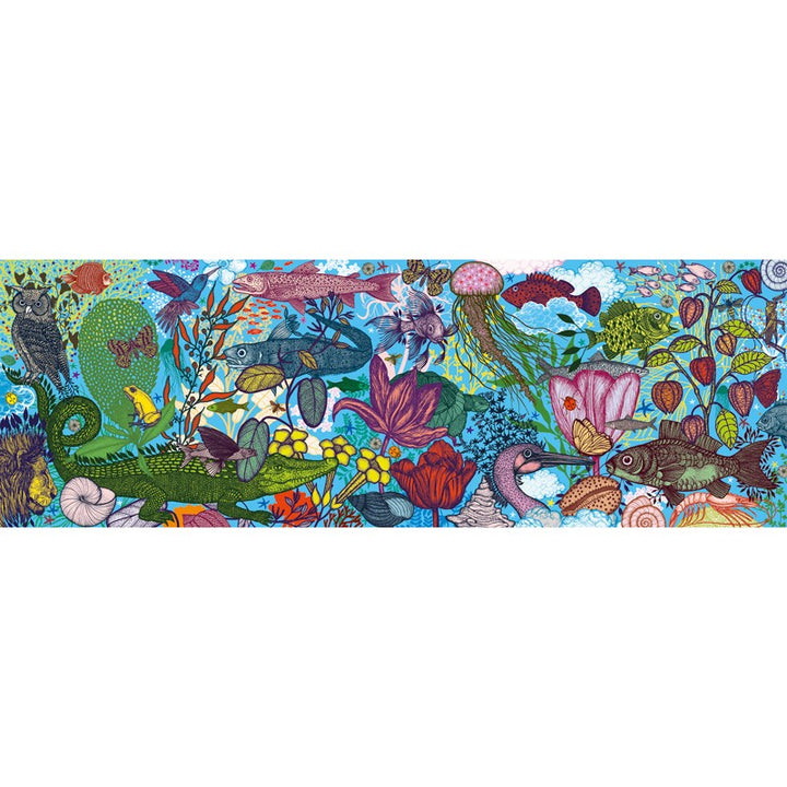 DJECO - LAND & SEA 1000PC GALLERY PUZZLE 