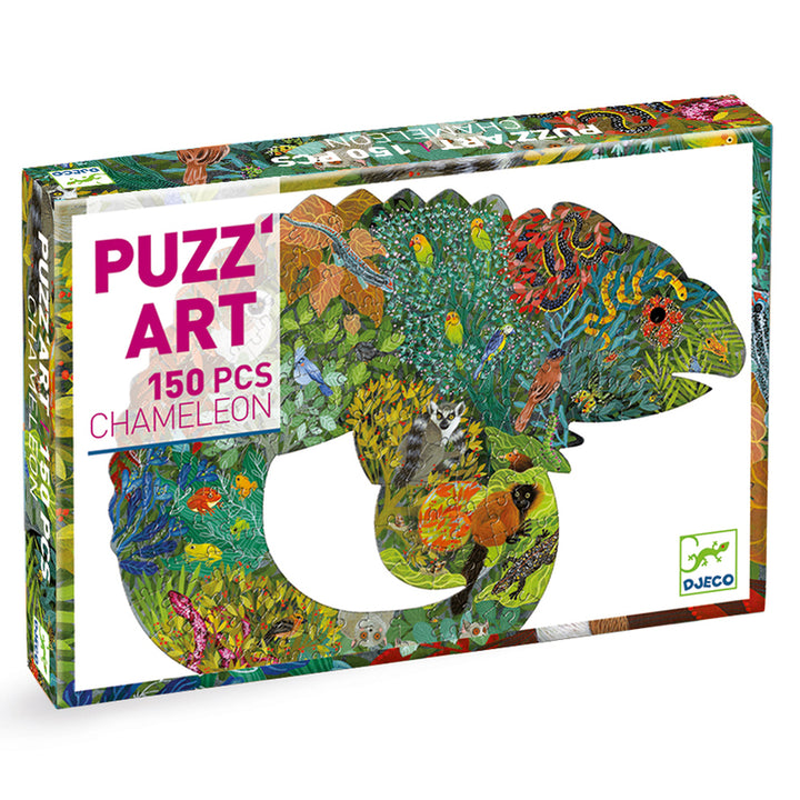 DJECO - ART PUZZLE: CHAMELEON 150PC 