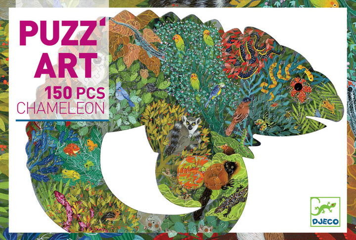 DJECO - ART PUZZLE: CHAMELEON 150PC 