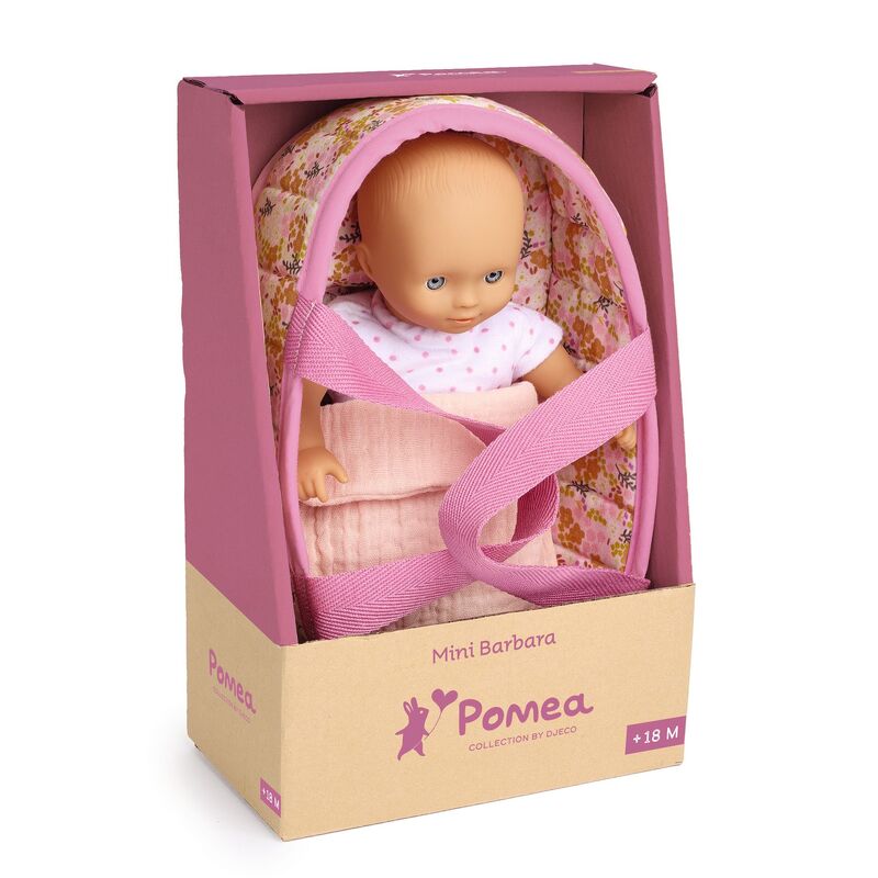 DJECO - POMEA: BABY DOLL BARBARA 20CM