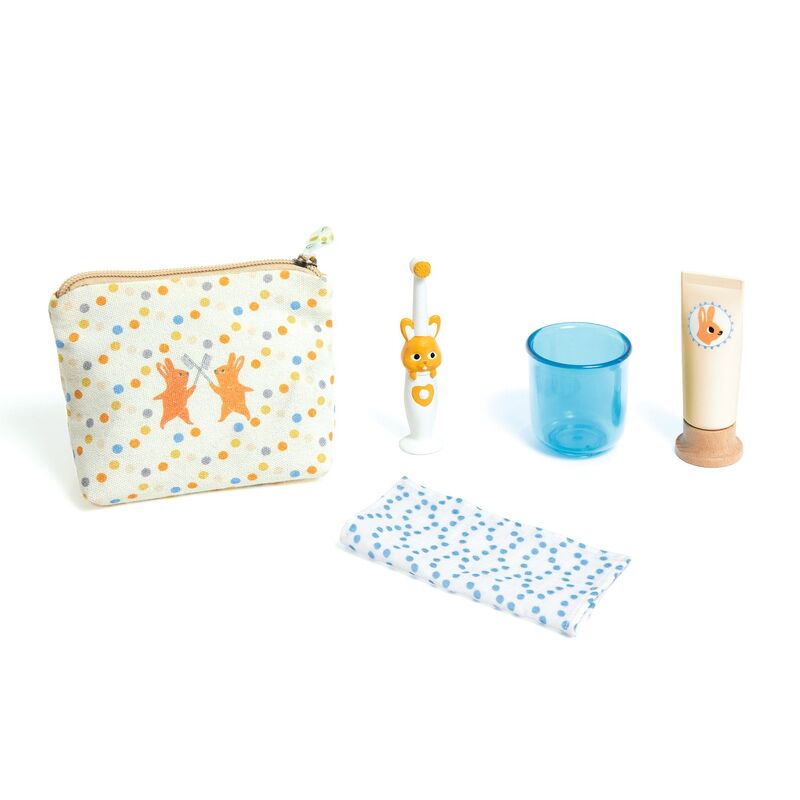 DJECO - POMEA: 5 PC DOLLS TOOTH BRUSH SET 