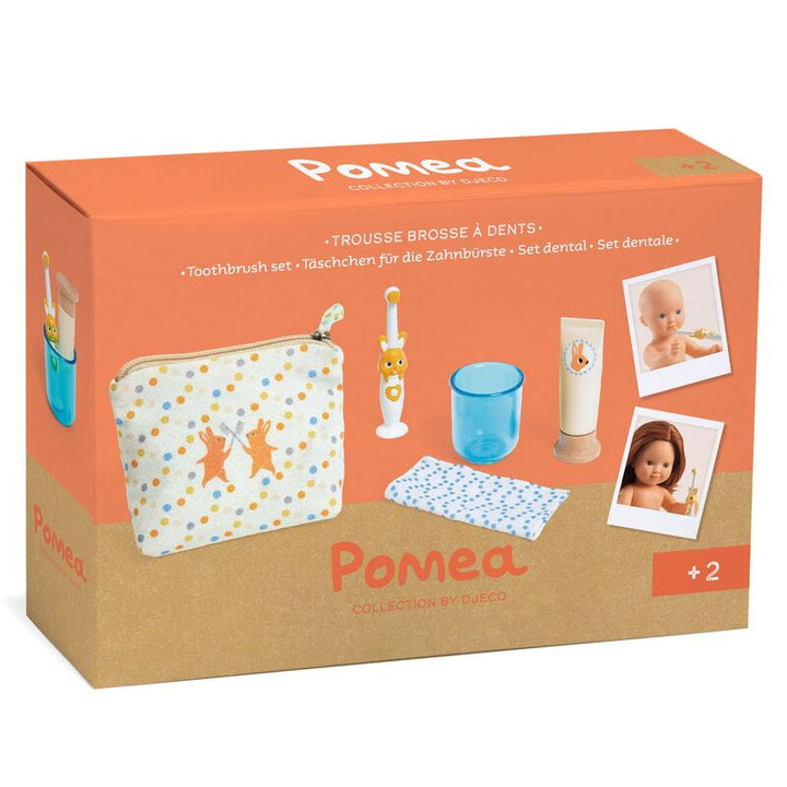 DJECO - POMEA: 5 PC DOLLS TOOTH BRUSH SET 