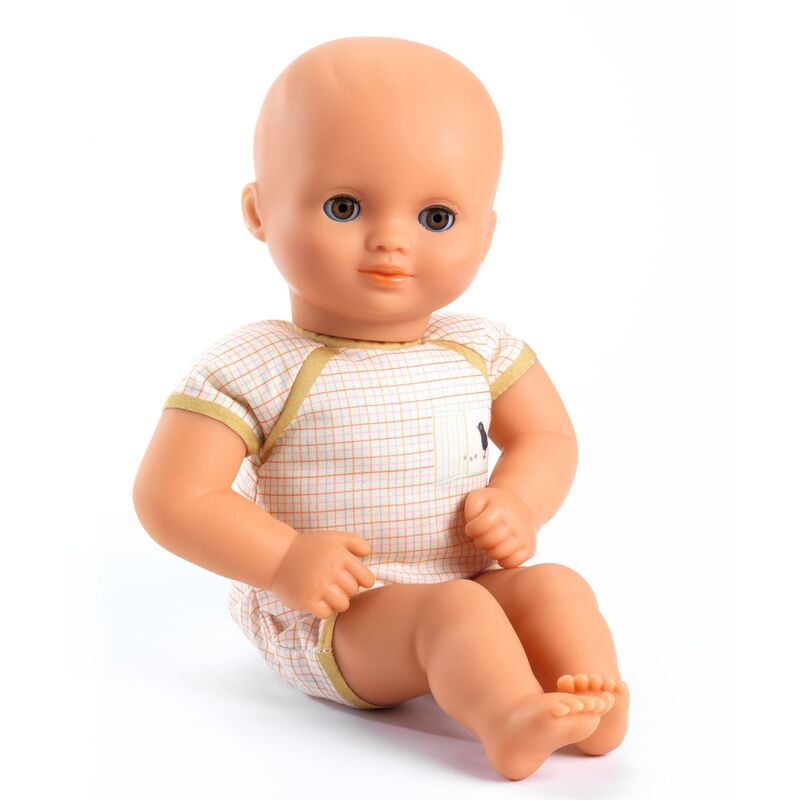 DJECO - POMEA: WASHABLE SOFT BODY DOLL: NEIGE