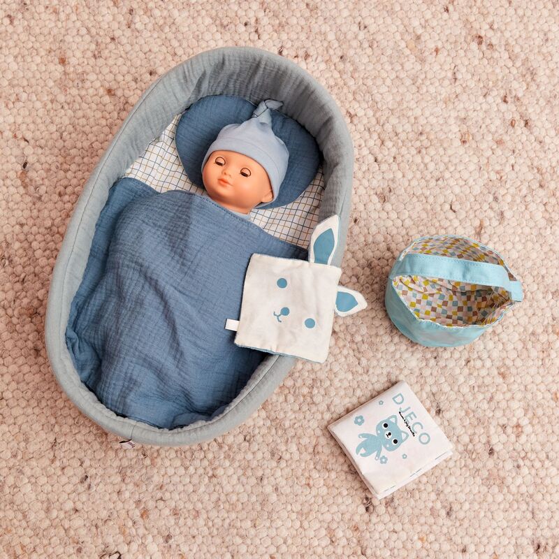 DJECO - POMEA: WASHABLE SOFT BODY DOLL: NEIGE