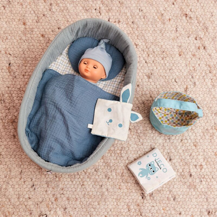 DJECO - POMEA: WASHABLE SOFT BODY DOLL: NEIGE