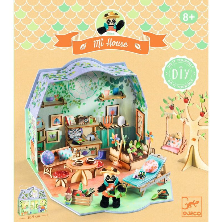 DJECO - DIY HOME MAKING KIT: OLIVE MI HOUSE 