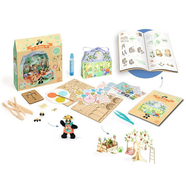 DJECO - DIY HOME MAKING KIT: OLIVE MI HOUSE 