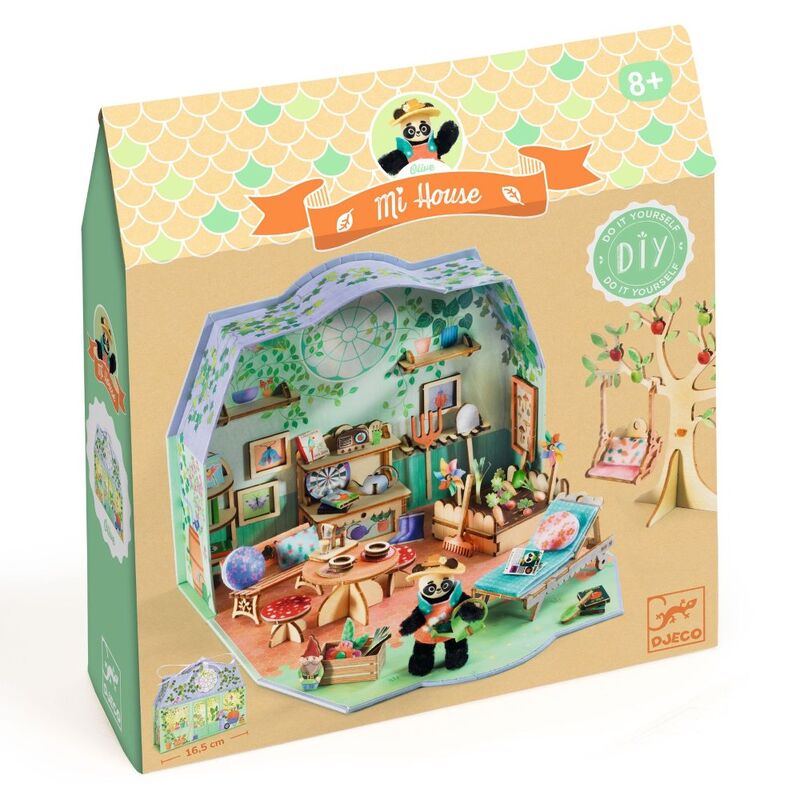 DJECO - DIY HOME MAKING KIT: OLIVE MI HOUSE 