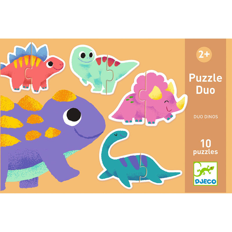 DJECO - DUO PUZZLE: DINOS