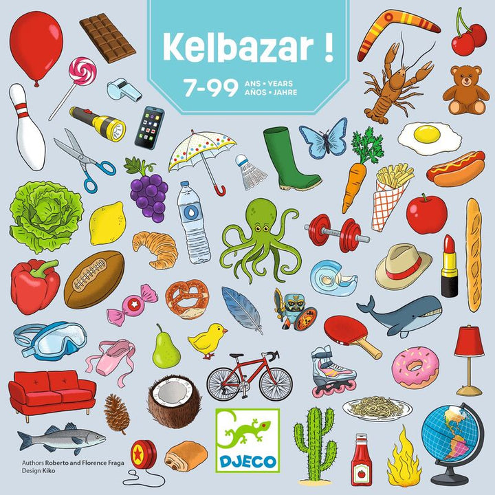 DJECO - CREATIVE GUESSING GAME: KELBAZAR!