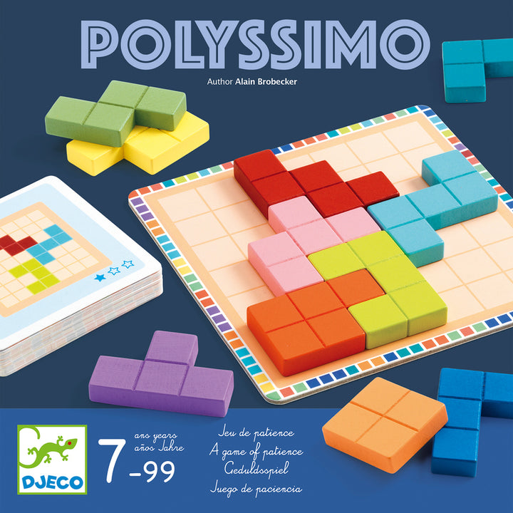 DJECO - SOLOGIC GAME: POLYISSIMO WITH 30 CHALLENGES