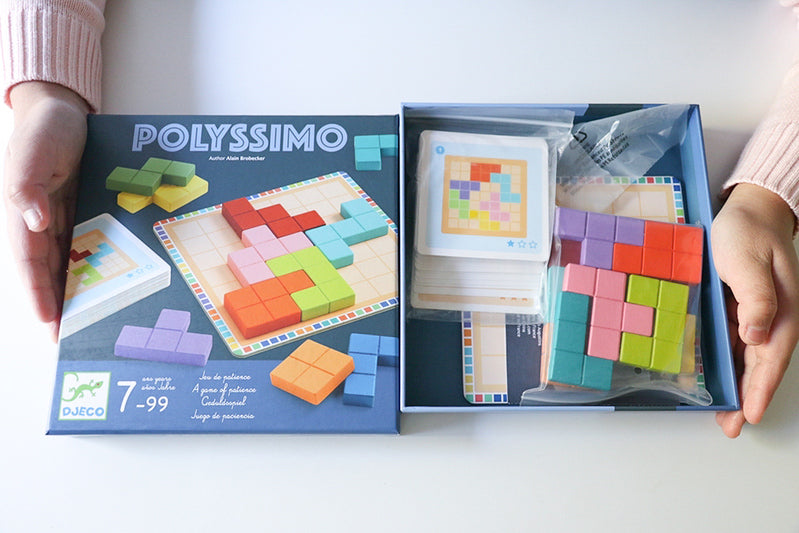 DJECO - SOLOGIC GAME: POLYISSIMO WITH 30 CHALLENGES