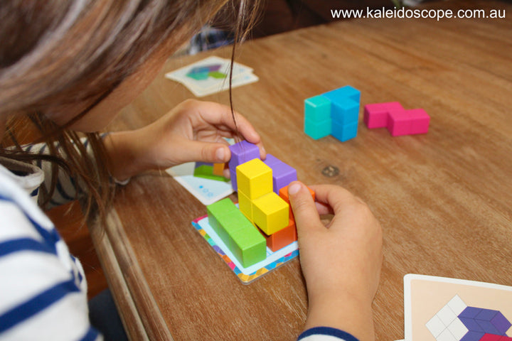 DJECO - SOLOGIC GAME: CUBISSIMO WITH 60 CHALLENGES