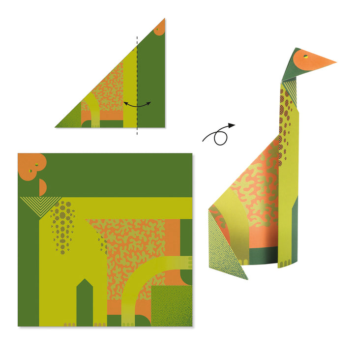 DJECO - ORIGAMI: DINOSAURS