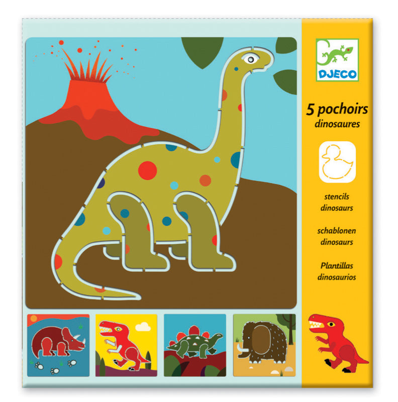 DJECO - STENCIL: DINOSAUR 