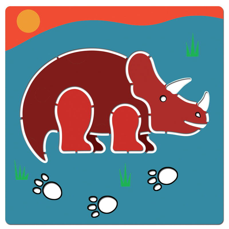DJECO - STENCIL: DINOSAUR 
