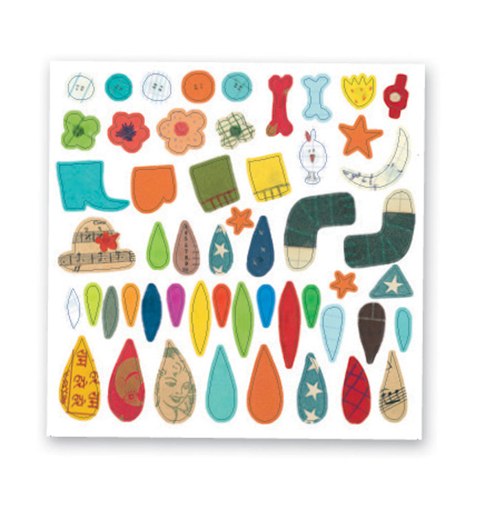 DJECO - STICKERS: ANIMALS 