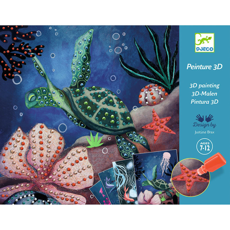 DJECO - 3D PAINTING: OCEAN DEPTHS 