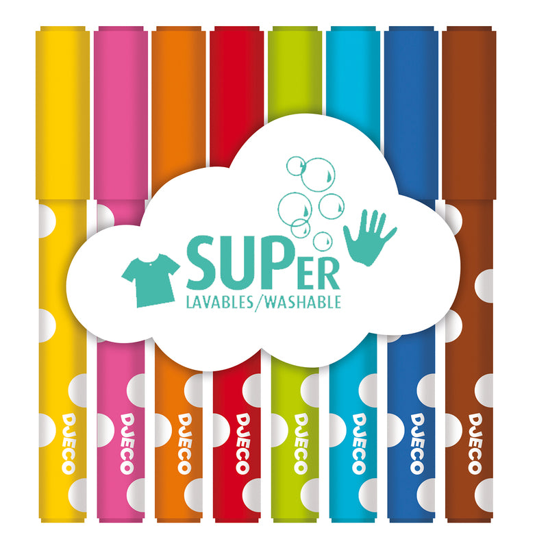 DJECO - FELT TIPS FOR LITTLE ONES 