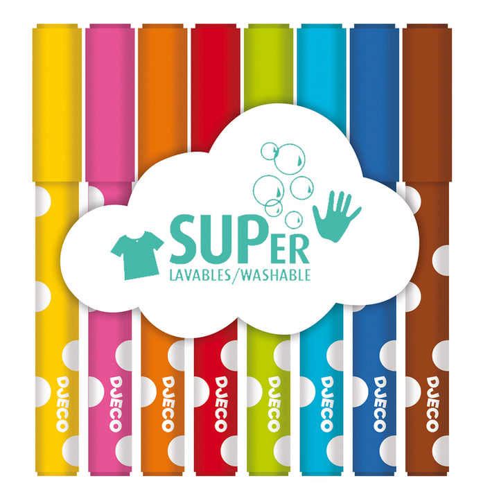 DJECO - FELT TIPS FOR LITTLE ONES 