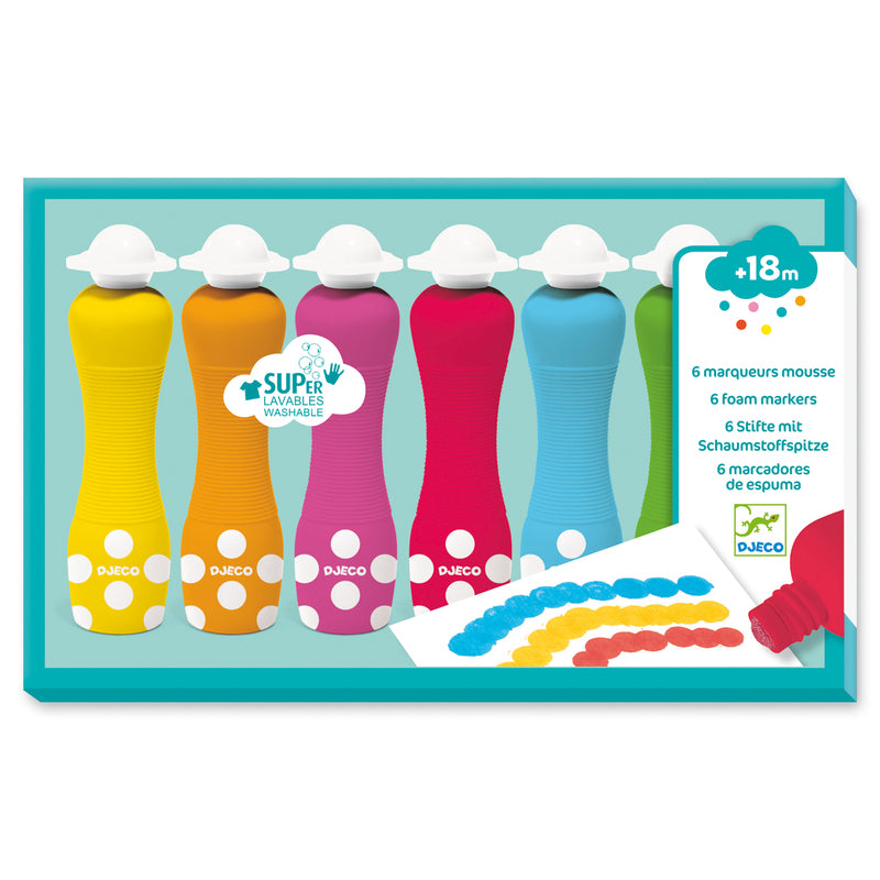 DJECO - FOAM MARKERS