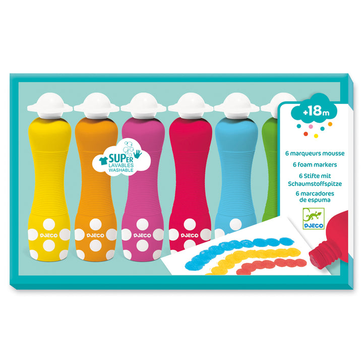 DJECO - FOAM MARKERS