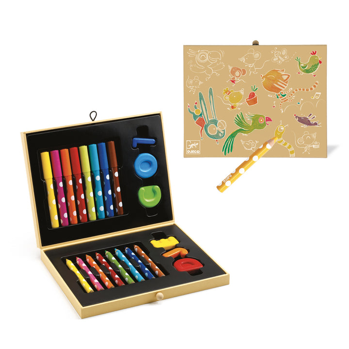 DJECO - BOX OF COLOURS FOR LITTLE ONES
